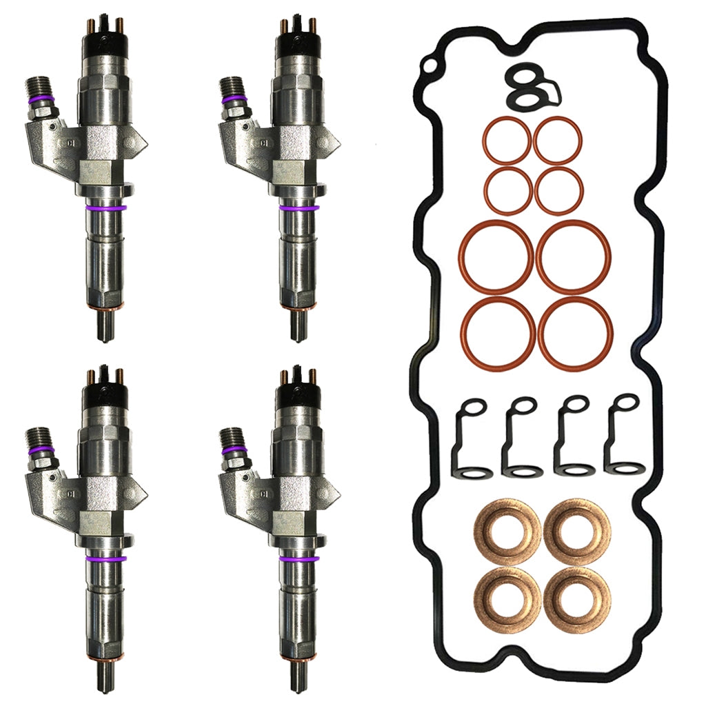 LB7 2001-2004 Chevy/GMC Duramax 6.6L Diesel Injector Half Super Set