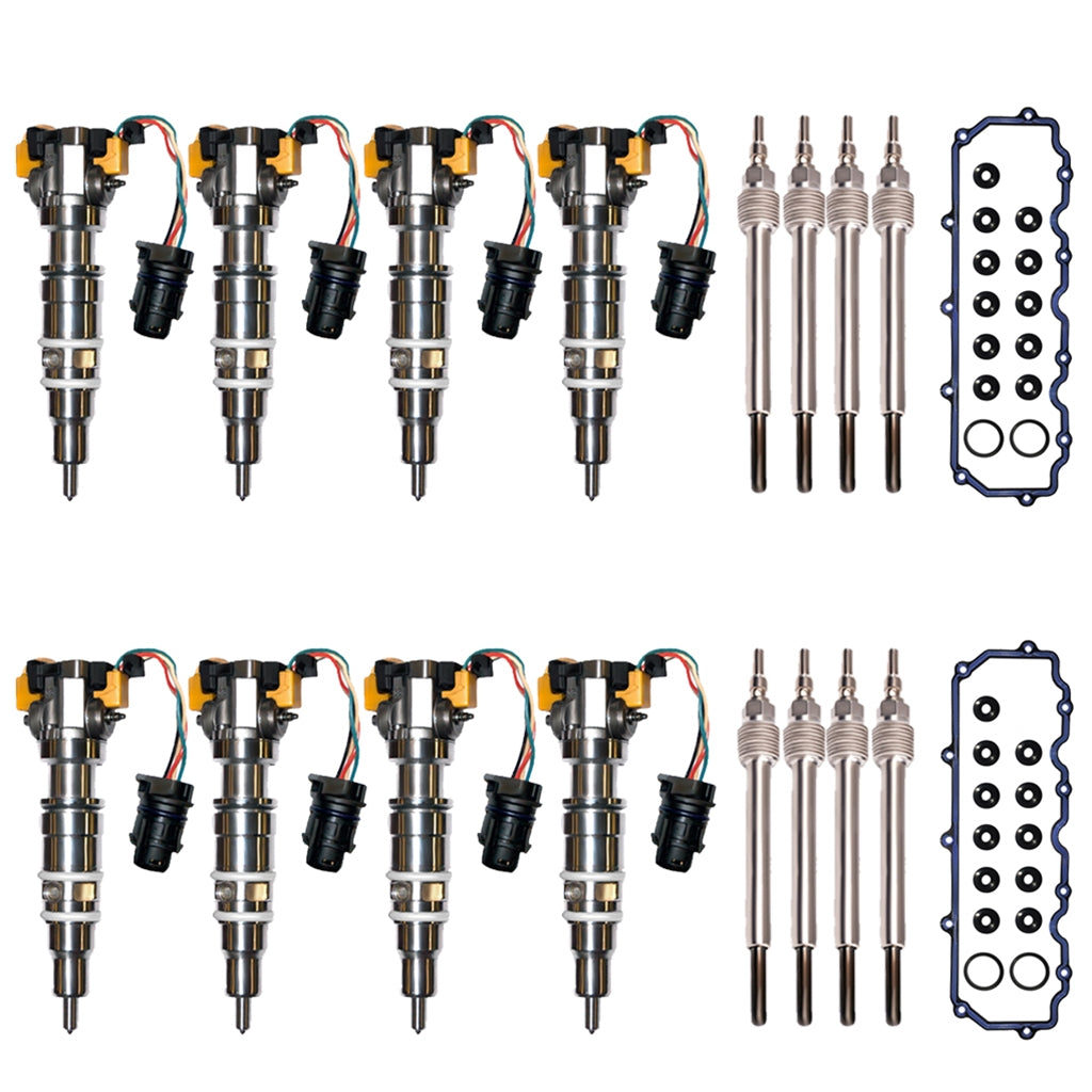 2004.5-2007 Ford Powerstroke 6.0l Diesel Injector Super Set Plus - OEM Quality Parts