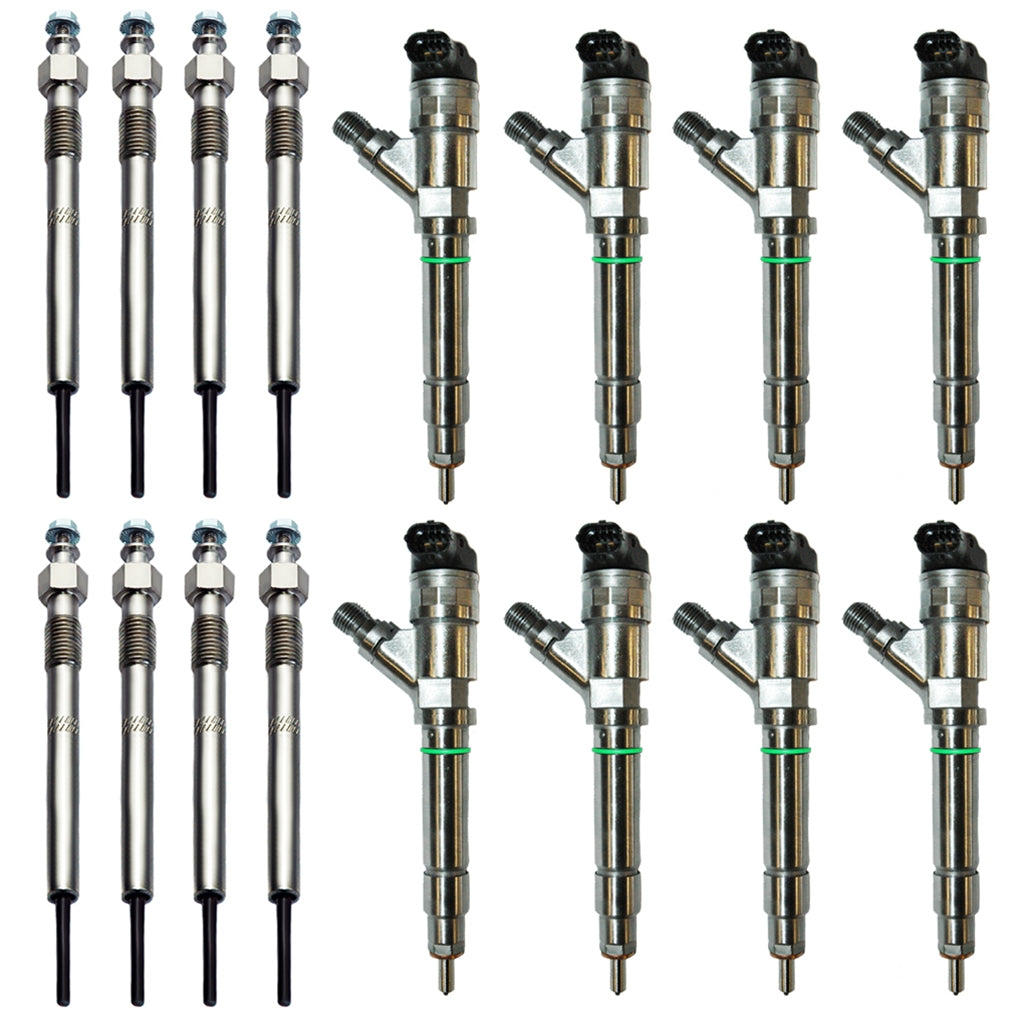 LLY 2004.5-2005 Chevy/GMC Duramax 30% Over 6.6L Diesel High Performance Injector Super Set (Stage 1)