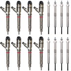 LBZ 2006 CHEVY/GMC DURAMAX 6.6L DIESEL INJECTOR SUPER SET DELUXE