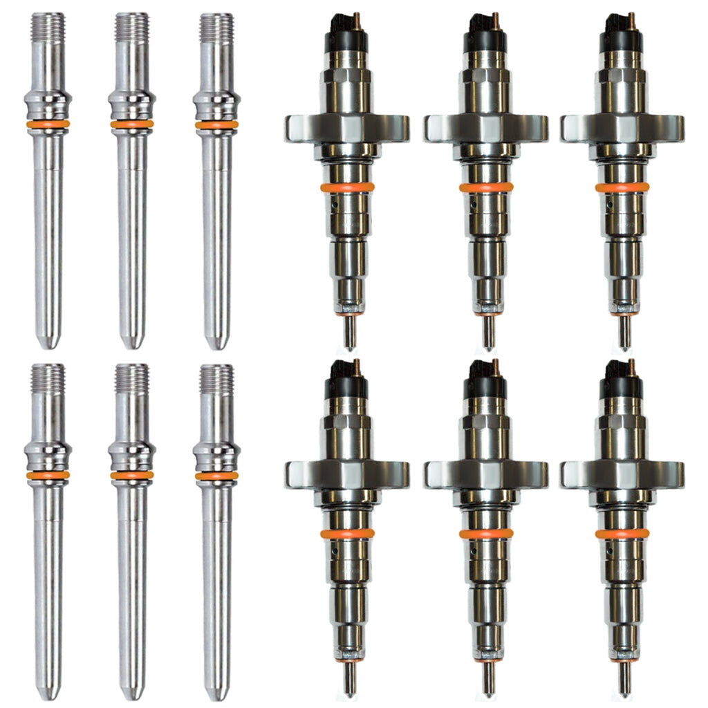 2004.5-2007 DODGE CUMMINS 5.9L DIESEL HIGH PERFORMANCE INJECTOR SUPER SET (STAGE 1) - (30% OVER OPTION)
